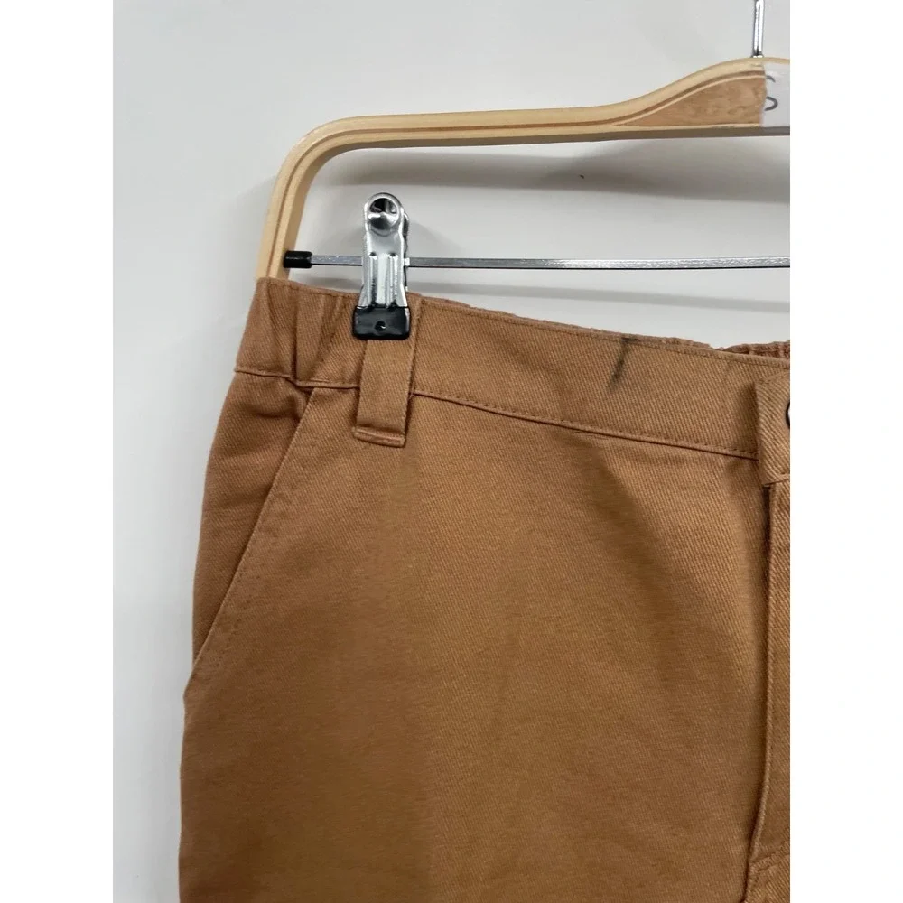 Cozi Arlo Pants Pants Women's L Brown 100% Cotton Relaxed Fit Straight Cargo NWT